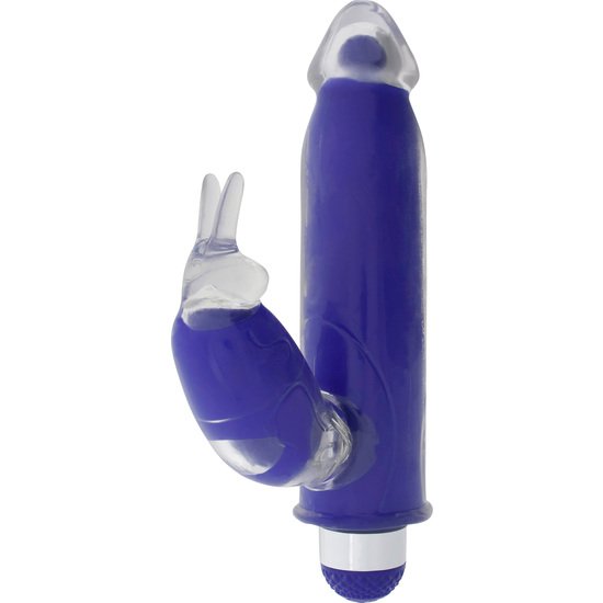 Funky bunny vibrator purple