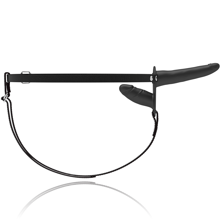 Fetish submissive double penetrix strap-on black