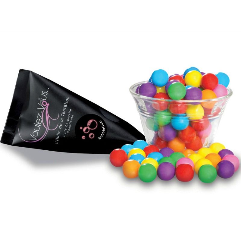 Voulez-vous warming body oil- bubblegum