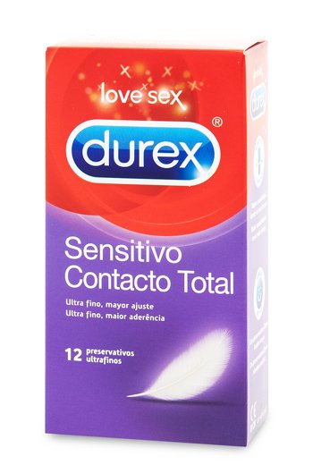 Sensitive Durex Contact Total 12 units - Durex