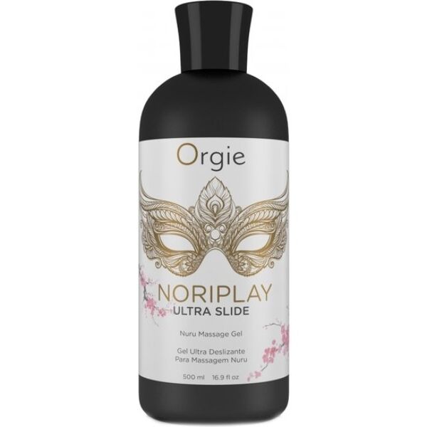 500 ml bottle of Orgie Noriplay Ultra Slide nuru massage gel