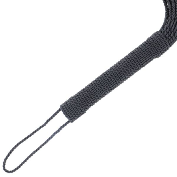 Darkness Sensations BDSM riding crop, 50 cm, black with a grip handle
