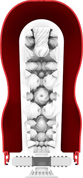 Super Tenga Meteor Smash masturbator, a cup with a cap and an air hole on top