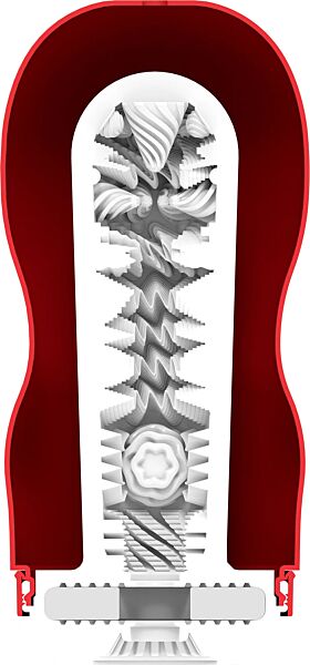 Super Tenga Storm Crash masturbator by Tenga, cup format with cap