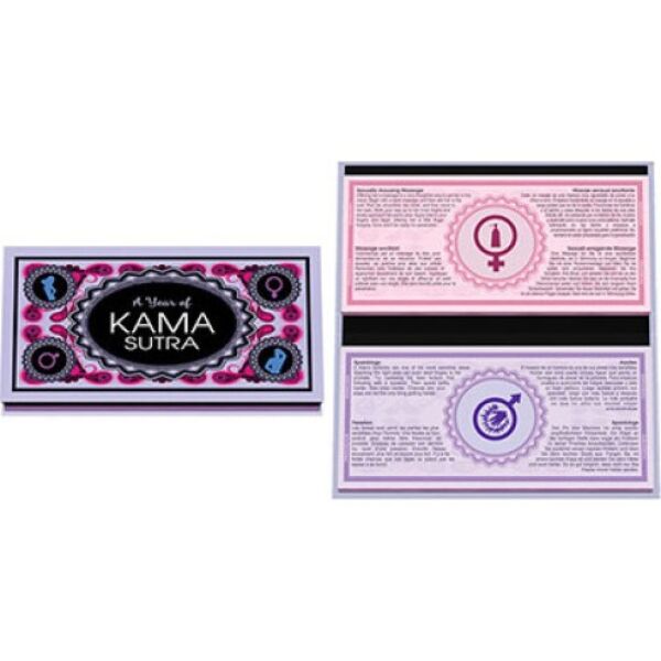 Kheper Games Kamasutra A Year Of card booklet with 52 sex tips