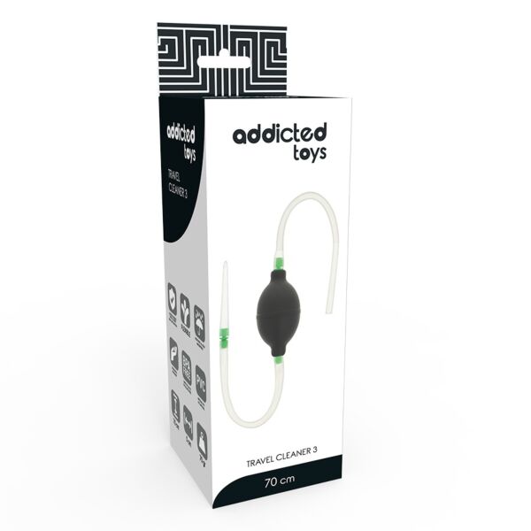 Addicted Toys Black Enema Set enema bulb