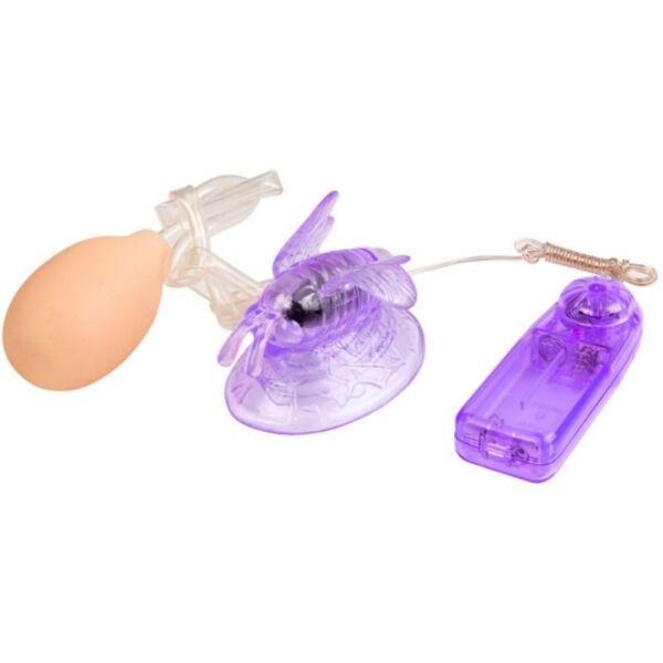 Lilac Baile Lilac Butterfly vibrator shaped like a butterfly