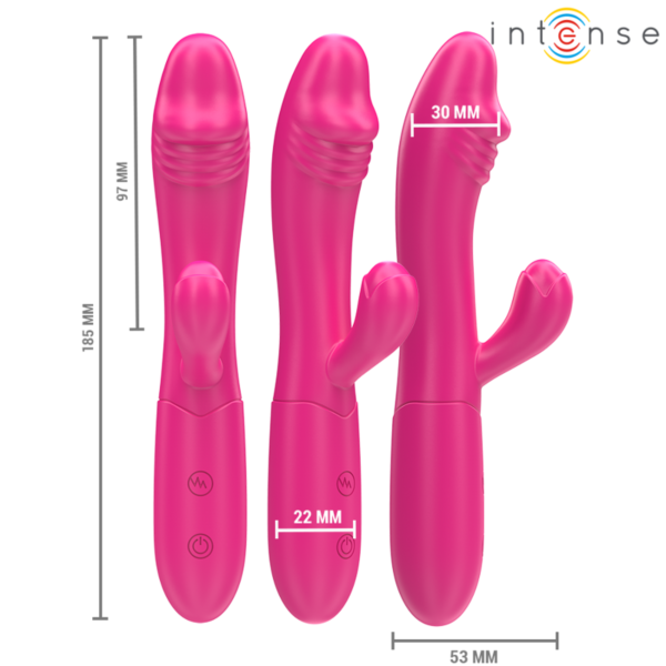 Intense Fun Ivy vibrator with stimulating tongue