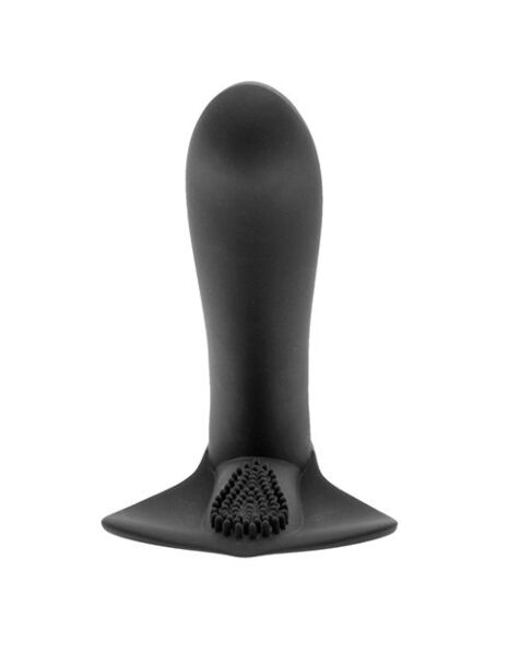 S Pleasures Verve vibrating butt plug, black, with its remote control