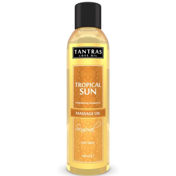Bottle of Intimateline Tantras Love Oil massage oil, 150 ml