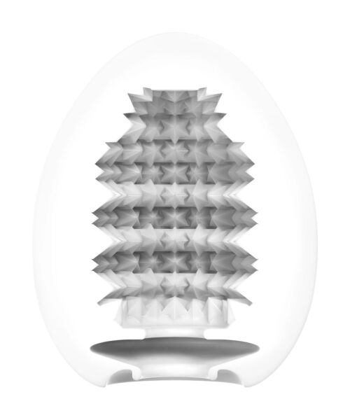 Tenga Egg Starry masturbator with its egg-shaped case