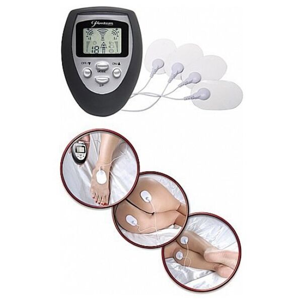 Pipedream Fetish Fantasy Shock Therapy electro stimulation kit, with control unit, pads and lead