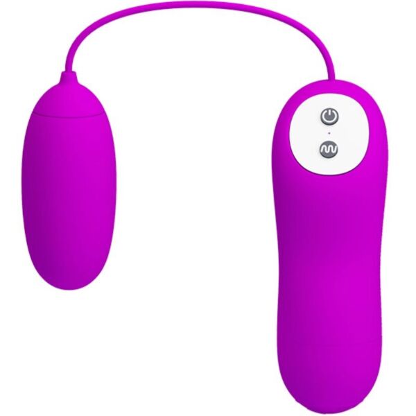 Pretty Love Eunice vibrating egg with its clitoral tail