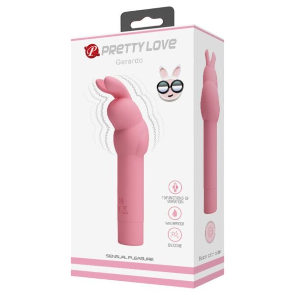 Pretty Love BI-300008-1 silicone clitoral vibrator