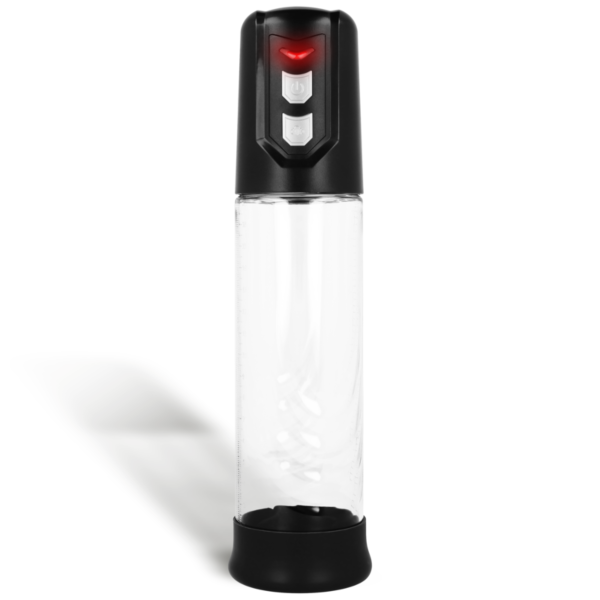 Intense Pump automatic penis pump with its clear cylinder