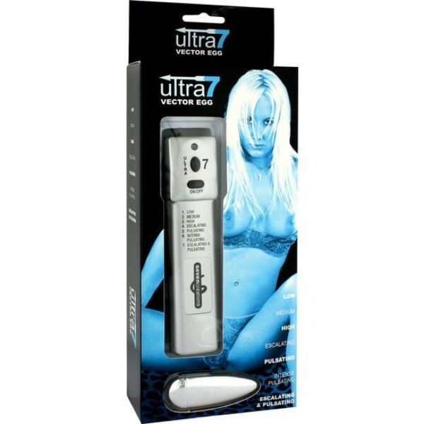 Seven Creations Ultra 7 vibrating egg with remote