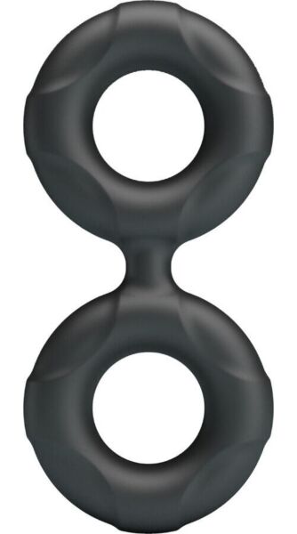 Crazy Bull Radwan Model 19 silicone cock ring, with its two rings