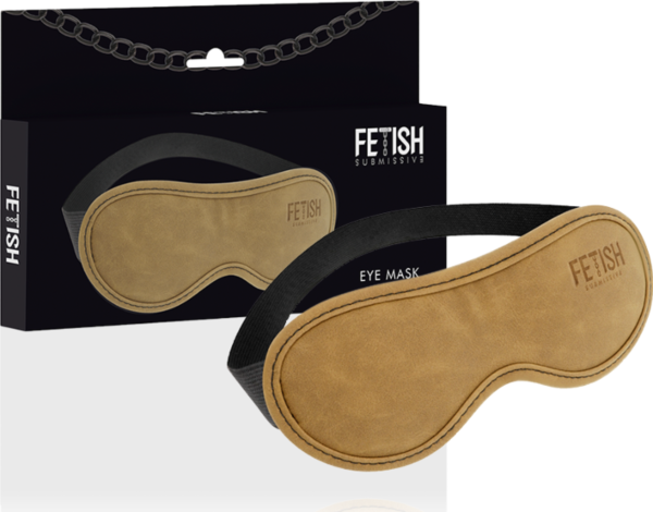Fetish Submisive blindfold with an elastic strap