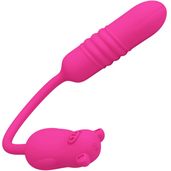 Pretty Love Nobikuma bullet vibrator with its button on the tail