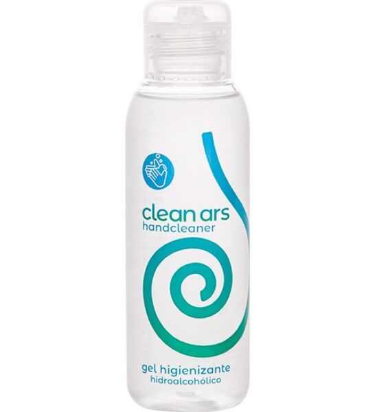 Bottle of Body Ars Clean Ars Handcleaner alcohol hand gel, 100 ml