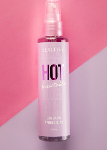 Spray bottle of the Sexitive Hot Inevitable 100 ml body splash