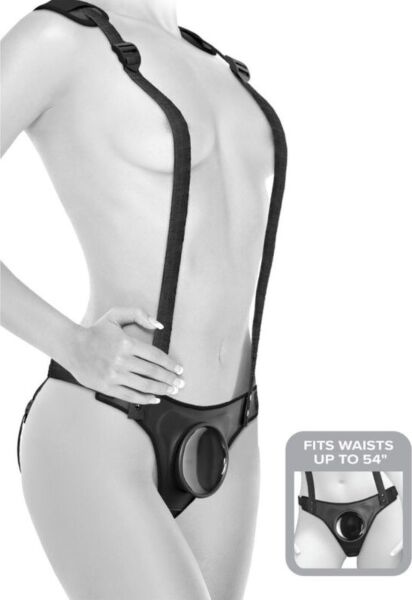 Pipedream Body Dock harness with suction plate and adjustable straps