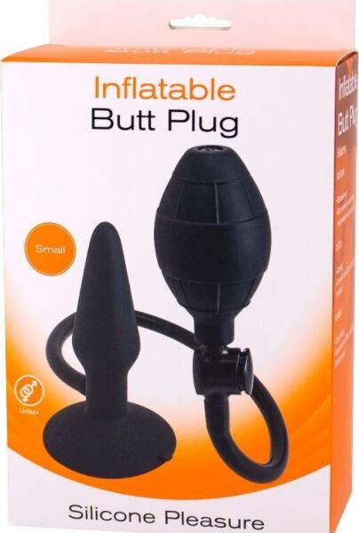 Inflatable Seven Creations S butt plug with hand pump