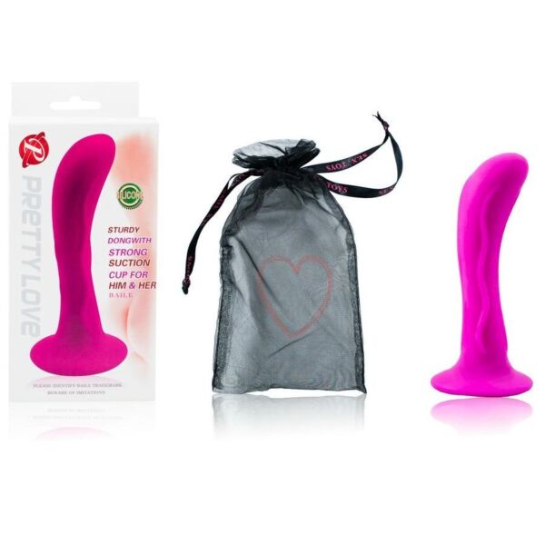 Baile Passion silicone butt plug with its suction cup base
