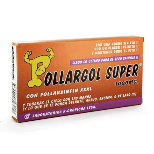 Diablo Picante Pollargol Super sweets in a box designed to look like medicine packaging