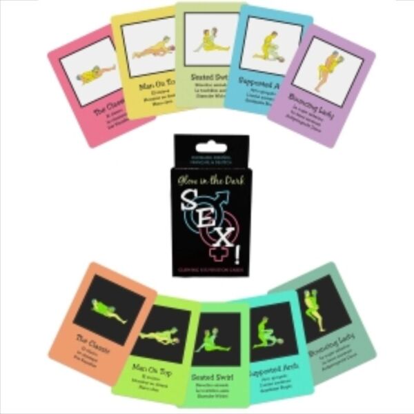 Kheper Games glow-in-the-dark sex card game