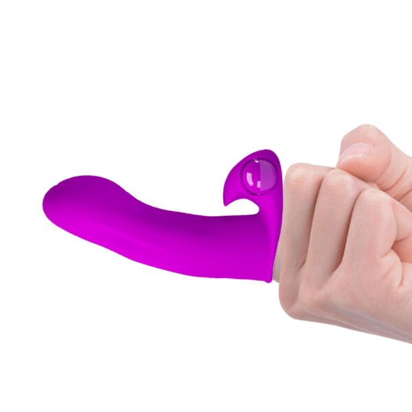 Pretty Love finger vibrator, a silicone sleeve for one finger