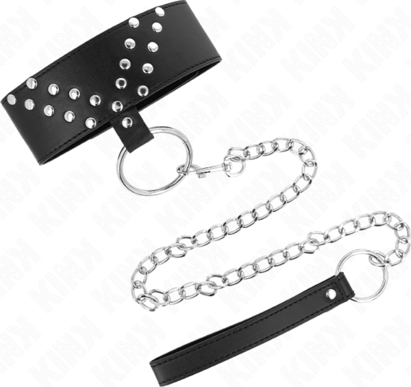 Kink 65 cm adjustable collar and leash