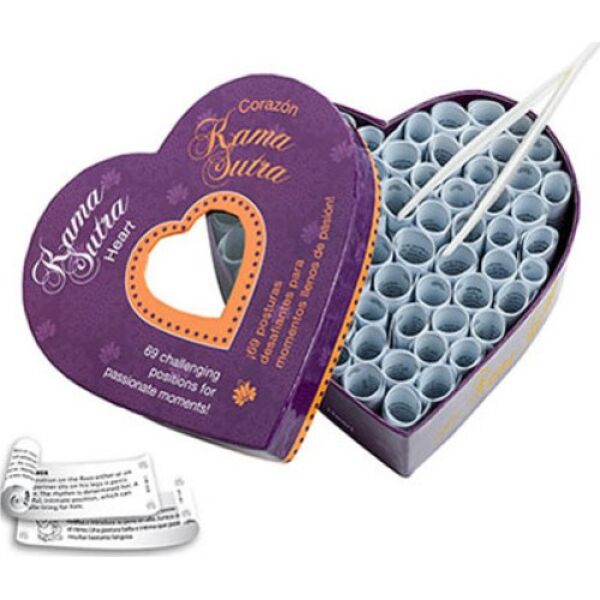 Tease & Please Corazon Kamasutra couples game, with the heart of slips and the tweezers