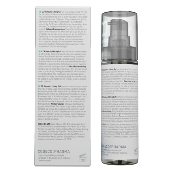 60 ml pack of Cobeco CC Buttocks Lifting Gel body gel