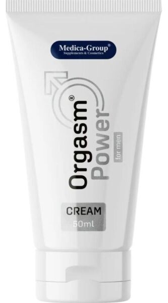 Orgasm Power For Men Cream intimate cream for men by Medica Group, 50 ml