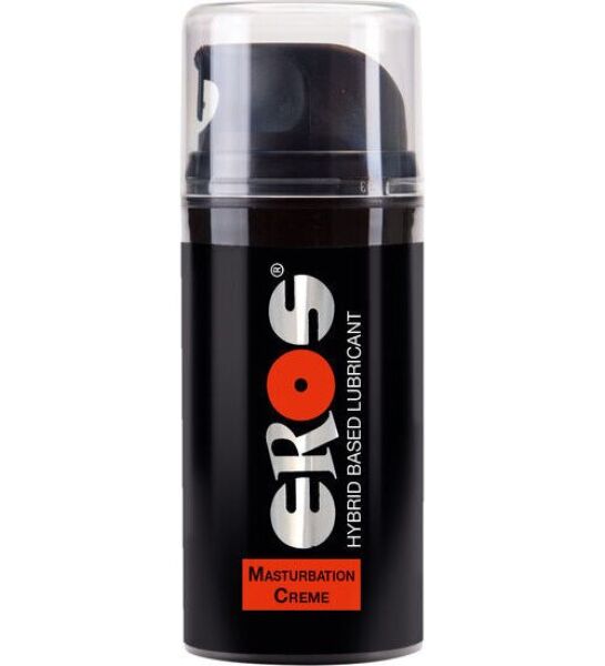 Pump bottle of EROS Classic Masturbation Creme 100 ml masturbation cream