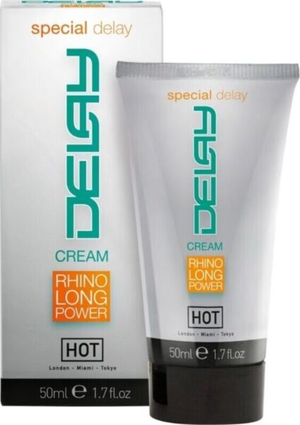 HOT Delay Cream delay cream in its 50 ml pack