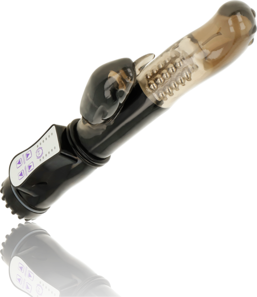 OhMama Rotator vibrator with a dolphin-shaped clitoral stimulator