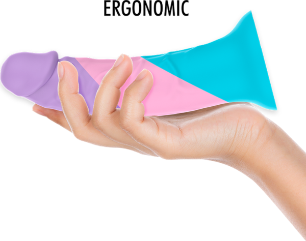 Mythology Asher Pastel M dildo in a pastel colour, with a suction cup base