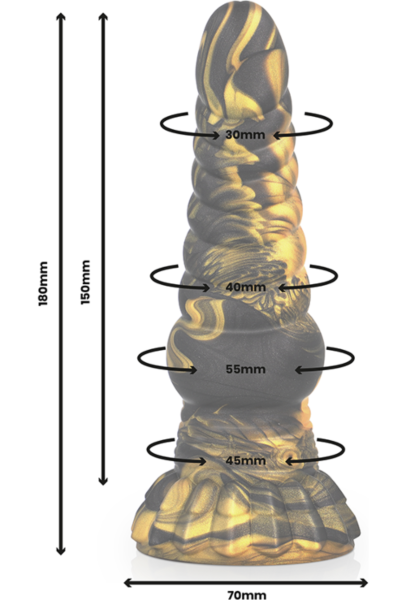 Epic Furias liquid silicone dildo
