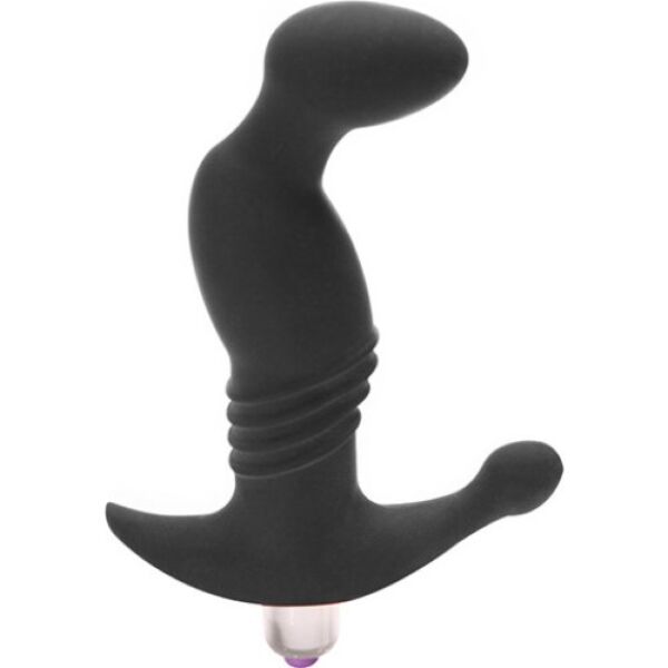 Tantus Prostate Play prostate massager with flexible shaft and anchor base