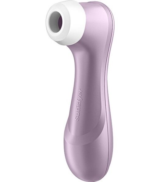 Satisfyer Pro 2 clitoral suction toy, with its silicone head