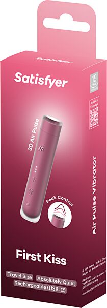 Satisfyer First Kiss clitoral suction toy with pressure waves