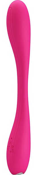 Party Up Frank dual stimulation vibrator in pink