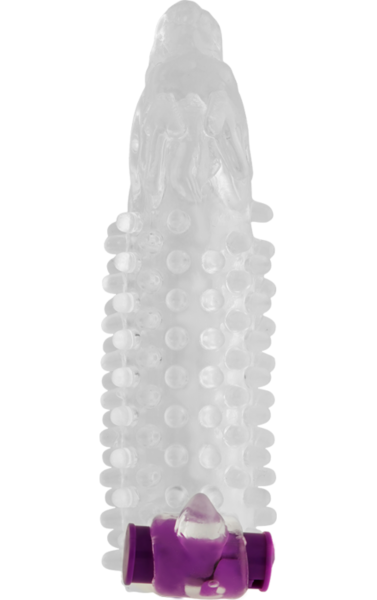 Ohmama Dragon penis sleeve with its bullet vibrator