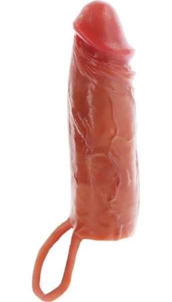 Get Real Hydrated Skin silicone penis sleeve with a double layer