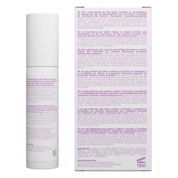 30 ml bottle of Cobeco Viagel for Women clitoral stimulating gel