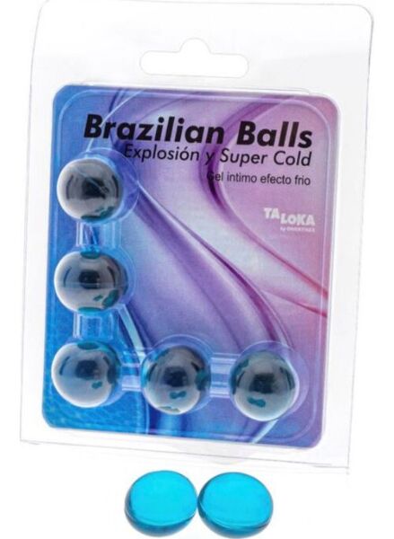 Pack of 5 Diverty Sex Brazilian Balls Cold Effect