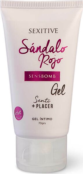 Sexitive Sens Bomb intimate gel in a 70 g container