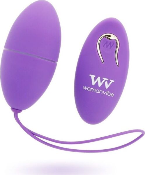 Womanvibe Alsan vibrating egg with its remote control